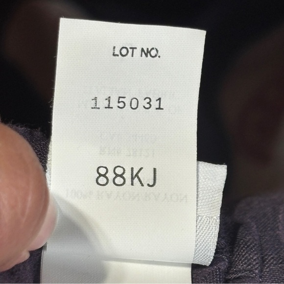 Eileen Fisher Women’s Large Purple Textured 2pc Set skirt Jacket Italian Fabric - Picture 11 of 14